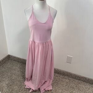 🩰 Athleta Elation V-Neck Hybrid Maxi Dress